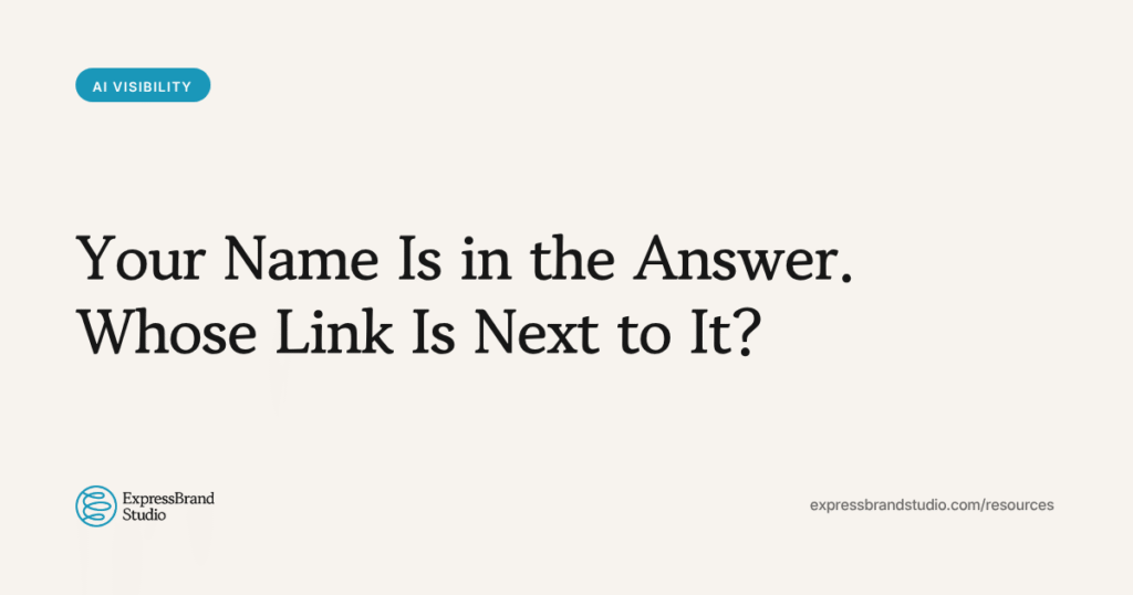 Your Name Is in the Answer. Whose Link Is Next to It?